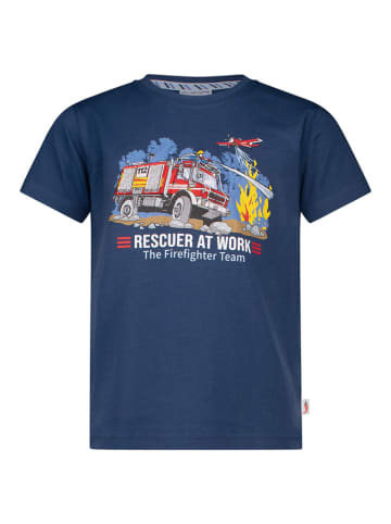 Salt and Pepper Shirt donkerblauw