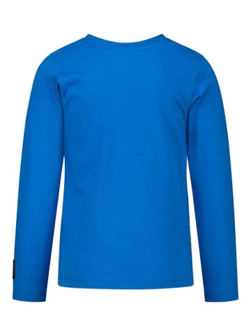 Salt and Pepper Longsleeve in Blau