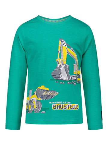 Salt and Pepper Longsleeve in Grün