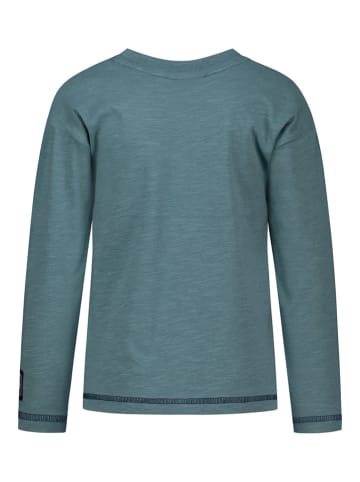 Salt and Pepper Longsleeve in Petrol