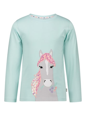 Salt and Pepper Longsleeve in Hellblau