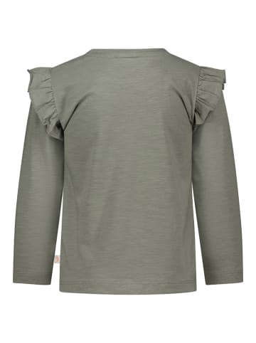 Salt and Pepper Longsleeve in Grün