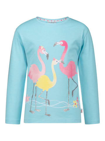 Salt and Pepper Longsleeve in Hellblau