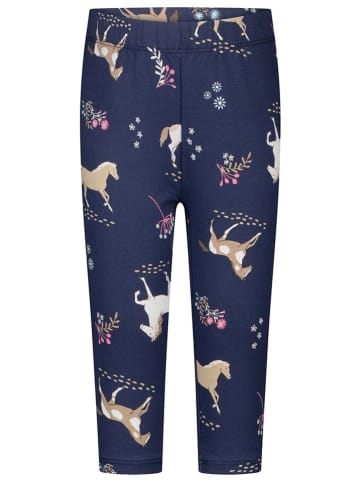 Salt and Pepper Legginsy w kolorze granatowym