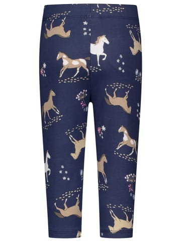 Salt and Pepper Legginsy w kolorze granatowym