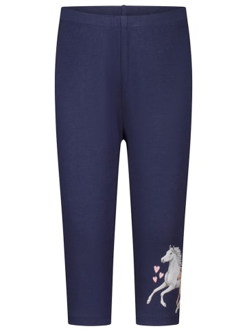 Salt and Pepper Legginsy w kolorze granatowym