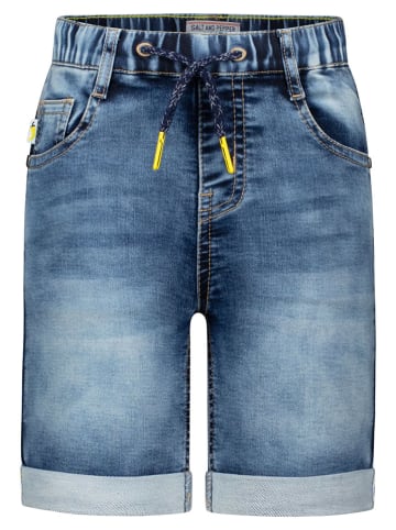 Salt and Pepper Spijkershort blauw
