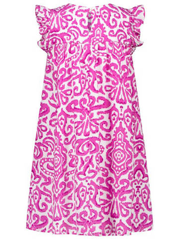 Salt and Pepper Jurk wit/roze