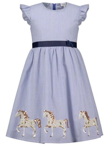 Salt and Pepper Jurk blauw