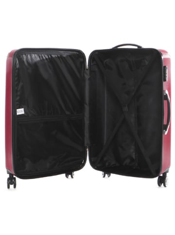 Geographical Norway Walizka "Softless" w kolorze czerwonym - 34 x 52 x 21 cm