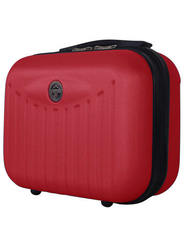 Geographical Norway 5tlg. Hardcase-Trolleyset "Salomun" in Rot