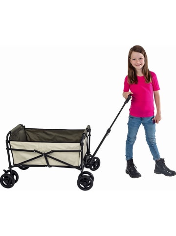 Vedes Wózek transportowy w kolorze beżowym - 53 x 77 x 92 cm