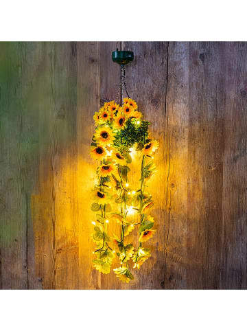 Garden Hero LED-Solar-Dekoleuchte "Flower Magic" in Warmweiß - (H)70 cm