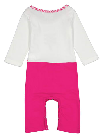 Isartrachten Strampler in Pink/ Weiß
