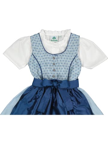 Isartrachten Dirndl in Hellblau/ Blau