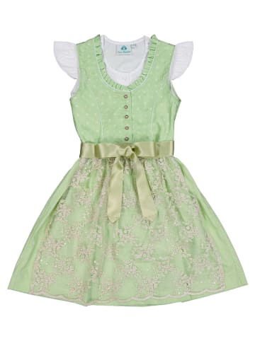 Isartrachten Dirndl in Grün