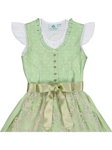 Isartrachten Dirndl in Grün