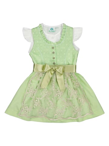 Isartrachten Dirndl in Hellgrün