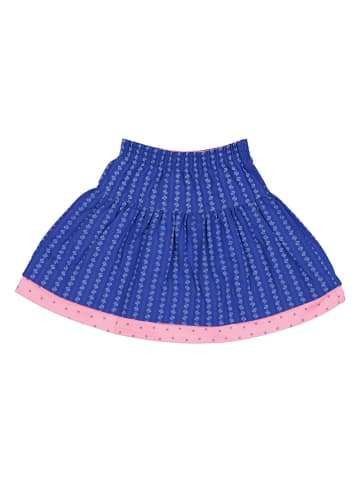 Isartrachten Omkeerbare traditionele rok blauw/rood