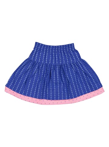 Isartrachten Omkeerbare traditionele rok blauw/rood