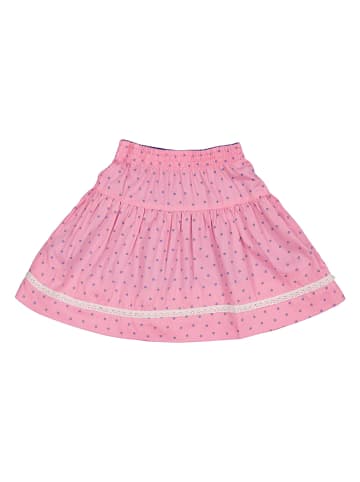 Isartrachten Omkeerbare traditionele rok blauw/rood
