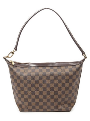 Louis Vuitton Schultertasche "Illovo" in Braun/ Hellbraun - (B)22 x (H)21 x (T)11 cm