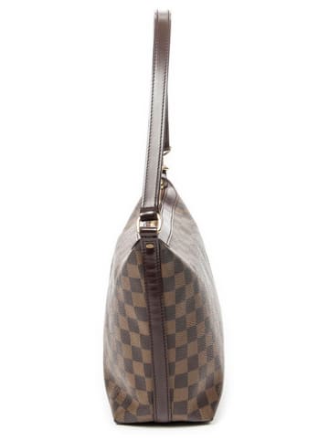 Louis Vuitton Schultertasche "Illovo" in Braun/ Hellbraun - (B)22 x (H)21 x (T)11 cm