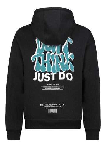 Authentic Style Hoodie in Schwarz