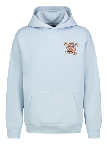 Authentic Style Hoodie in Hellblau