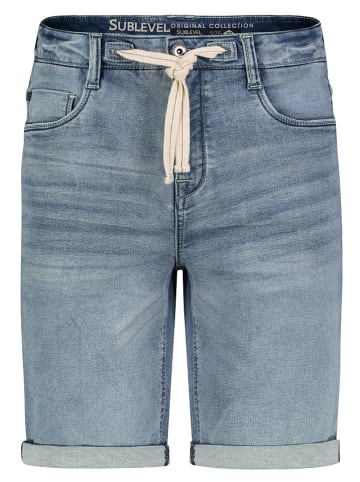 Authentic Style Jeans-Bermudas in Hellblau
