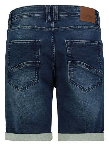 Authentic Style Bermudy dżinsowe w kolorze granatowym