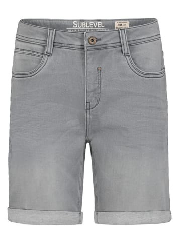 Sublevel Jeans-Bermudas in Grau