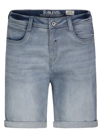 Authentic Style Jeans-Bermudas in Hellblau