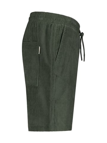 Authentic Style Szorty sztruksowe w kolorze zielonym