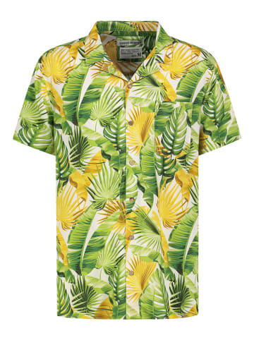 Authentic Style Koszula - Regular fit - w kolorze żółto-zielonym