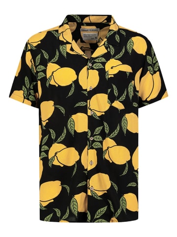 Authentic Style Koszula - Regular fit - w kolorze czarno-żółtym