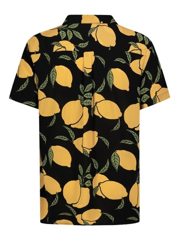 Authentic Style Koszula - Regular fit - w kolorze czarno-żółtym