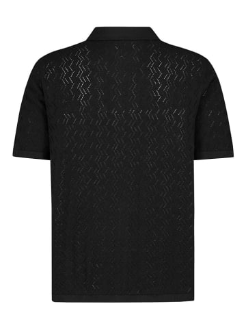 Authentic Style Strickhemd - Regular fit - in Schwarz