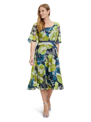 Vera Mont Jurk groen/blauw
