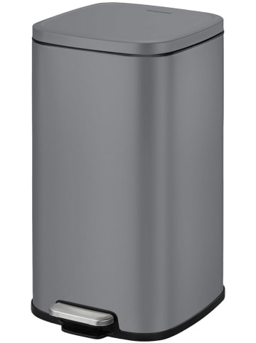 Fackelmann Pedal-Abfallsammler "London" in Grau - 6 l