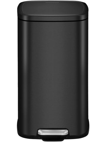 Fackelmann Pedaalemmers "London" zwart - 6 l