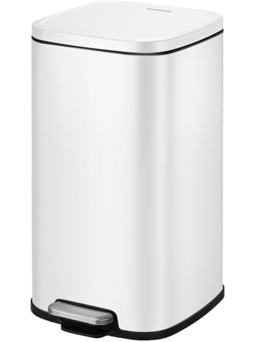 Fackelmann Pedaalemmer "London" wit - 6 l