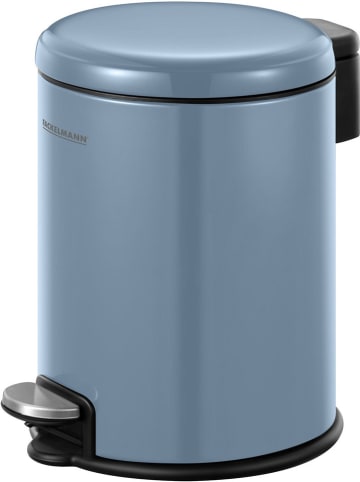Fackelmann Pedal-Abfallsammler "Milano" in Blau - 3 l