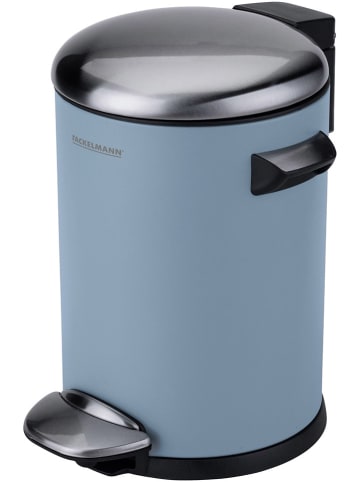 Fackelmann Pedal-Abfallsammler "Paris" in Blau - 3 l