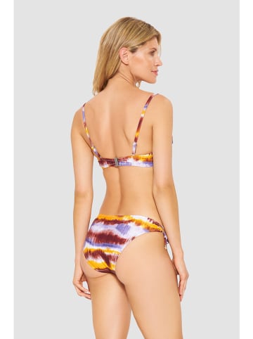 Rösch Bikini-Oberteil in Aubergine/ Orange