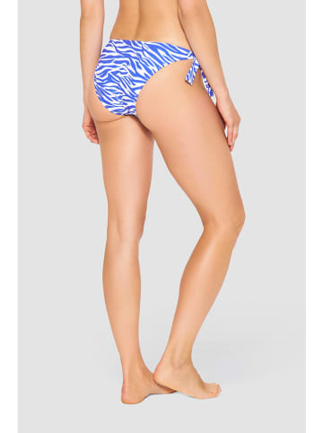 Rösch Bikini-Hose in Blau/ Weiß