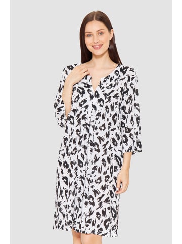 Féraud Kleid in Weiß/ Schwarz