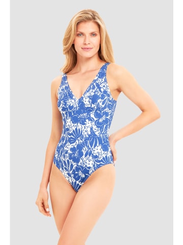 Féraud Badpak blauw/wit