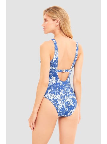 Féraud Badpak blauw/wit
