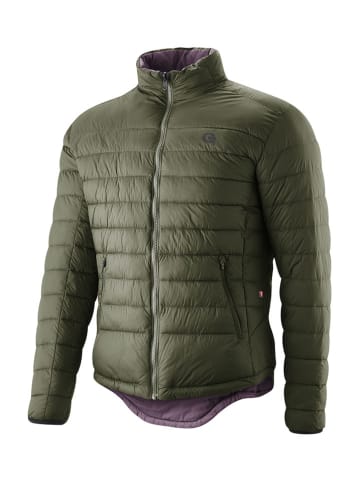 Gonso Wende-Jacke in Khaki/ Lila